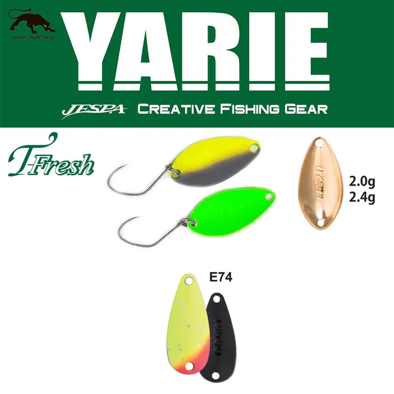 Yarie Jespa Yarie 708T T-Fresh 2.4g E74 Lemon Squash támolygó villantó Fabrieksprijs