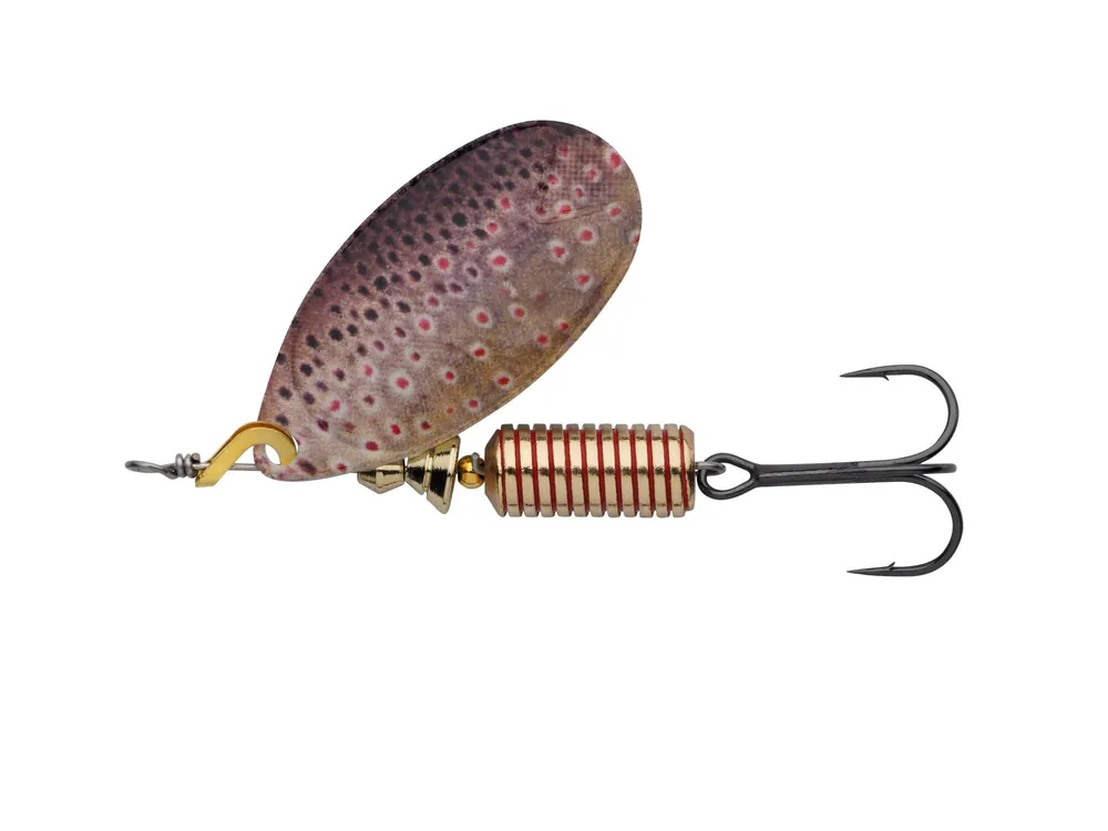 Abu Garcia Fast Attack 5cm/10g LF Brown Trout körforgó villantó Must-Have