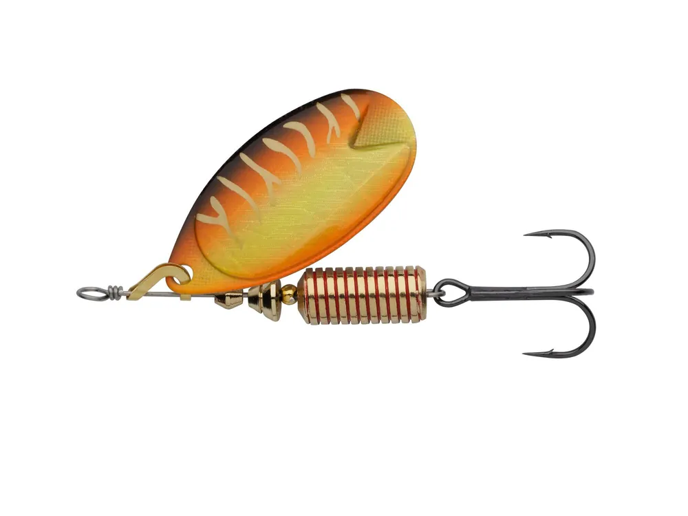 Gecertificeerd Abu Garcia Fast Attack 4cm/7.0gr LF Red Hot Tiger körforgó villantó