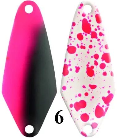 Meest Verkocht Rapture Area Spoon Kooky 2,2g 31mm 6 kanál villantó