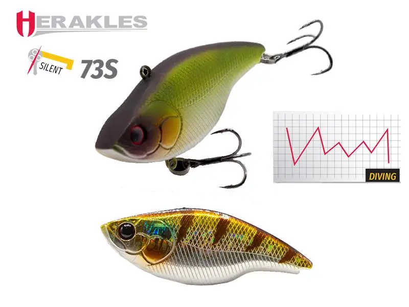 Actieprijs Herakles Blaze Rattle 73 Silent S 7.3cm 17g Pearch wobbler