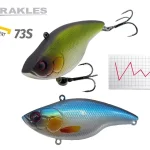 Actieprijs Herakles Blaze Rattle 73 Silent S 7.3cm 17g Crome Blue wobbler