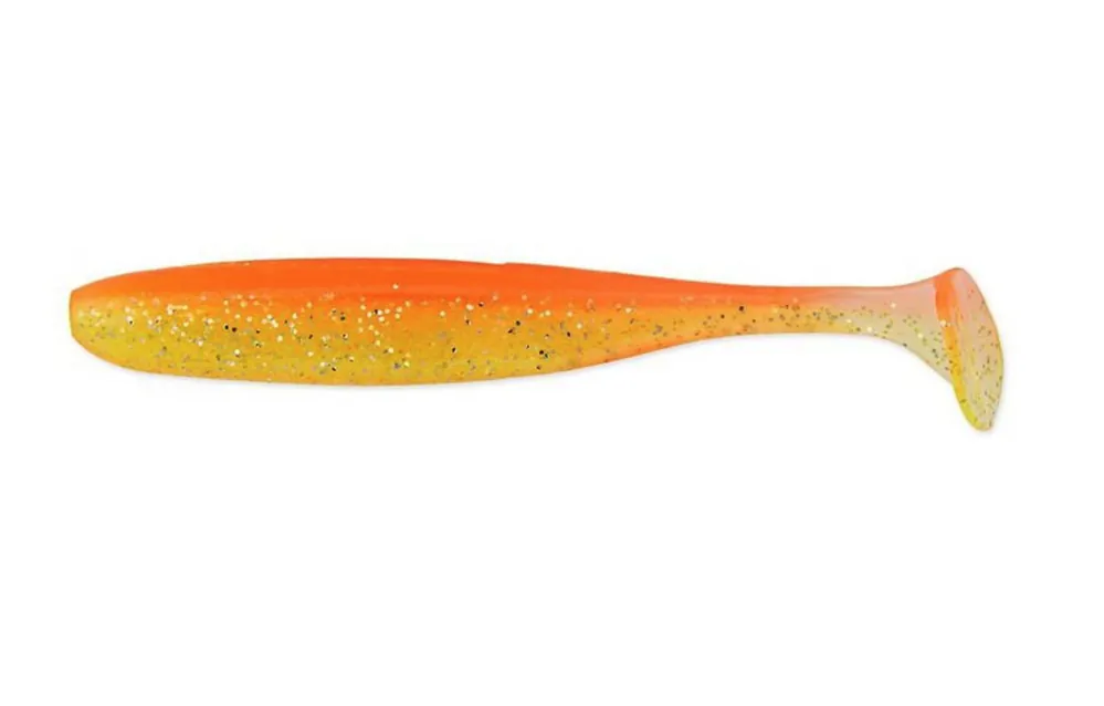 Keitech Easy Shiner 4" 100mm/ EA 06 Orange Flash gumihal Direct Beschikbaar