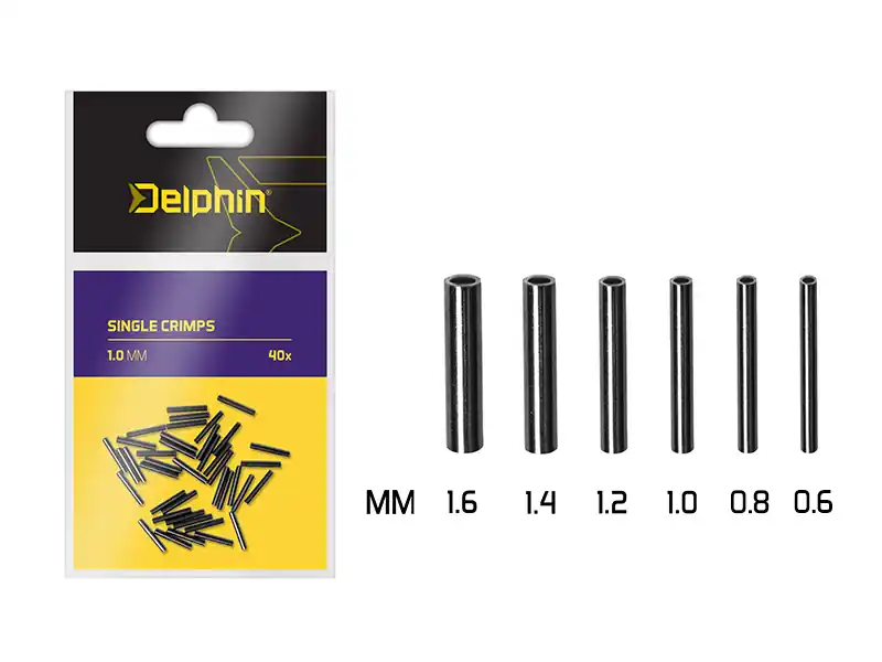 Nieuw Delphin Single CRIMPS / 40db (1.4mm)
