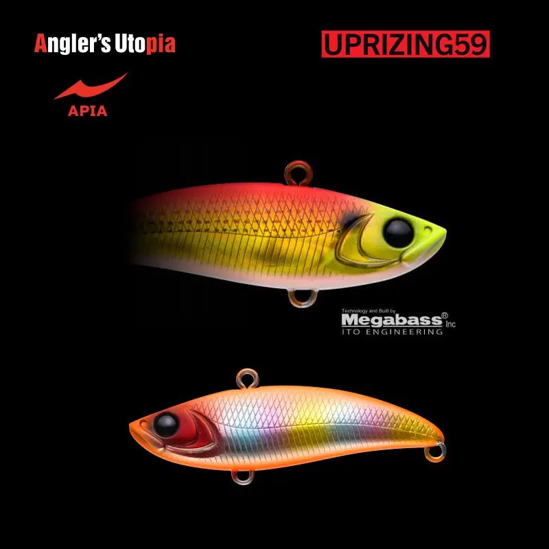Laatste Versie Apia Uprizing 59 12g 59mm 04 Orange Silver Candy wobbler