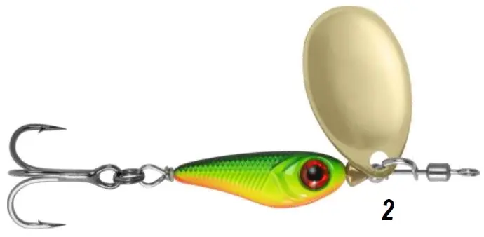 Shop Nu Rapture Crazy Spinner Minnow 7g 2