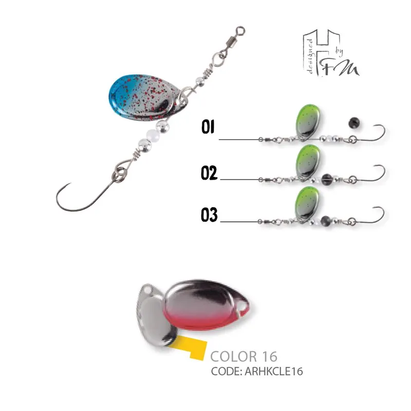 Aanbieding Herakles Körforgó Clever Spin 1.5g Silver Red