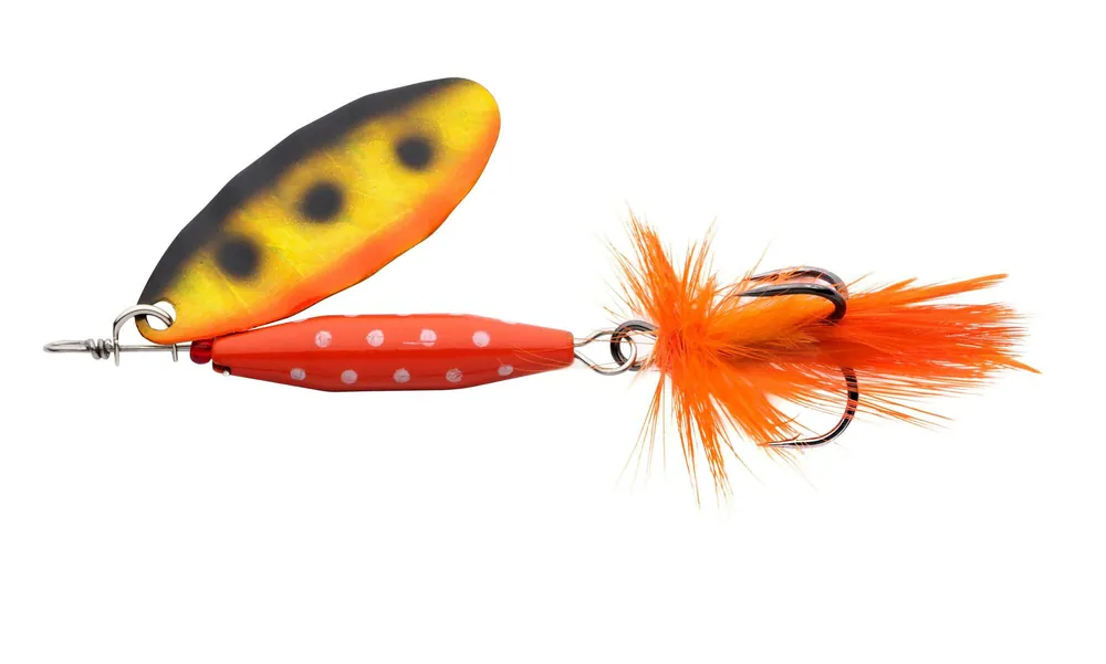 Abu Garcia Reflex Red 5.7cm/12g LF Orange Copper Holo körforgó villantó Bestel Nu