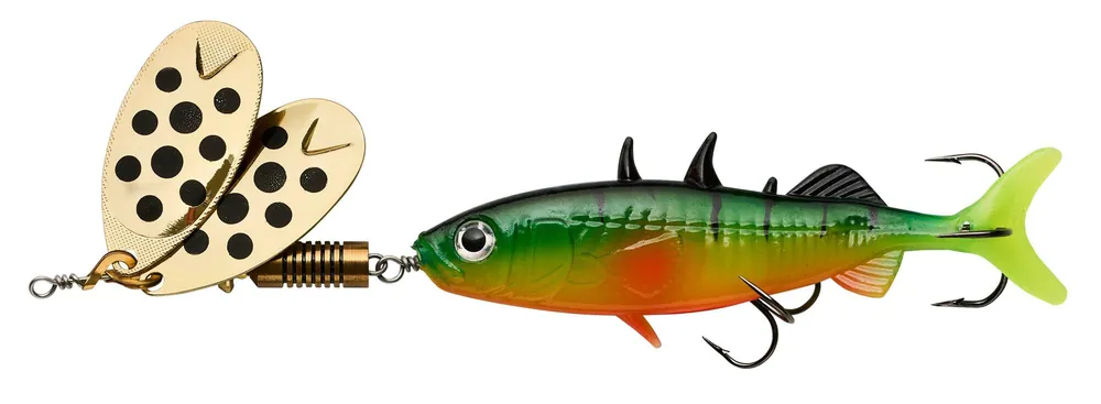 Abu Garcia FA Stickle Spinner 10cm/22gr Firetiger körforgó villantó Laatste Versie
