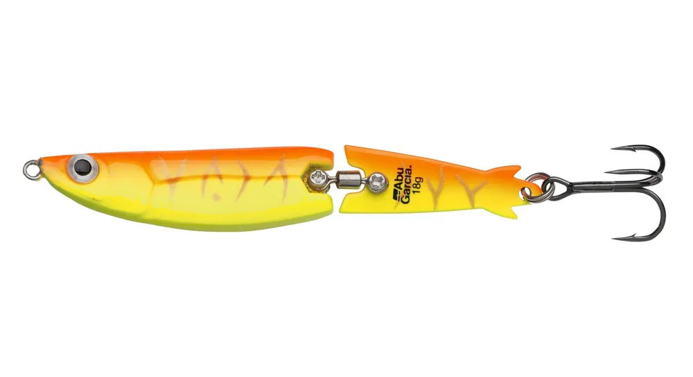 Rechtstreeks Van De Fabrikant Abu Garcia Toby Jointed 18g Red Hot Tiger kétrészes támolygó villantó