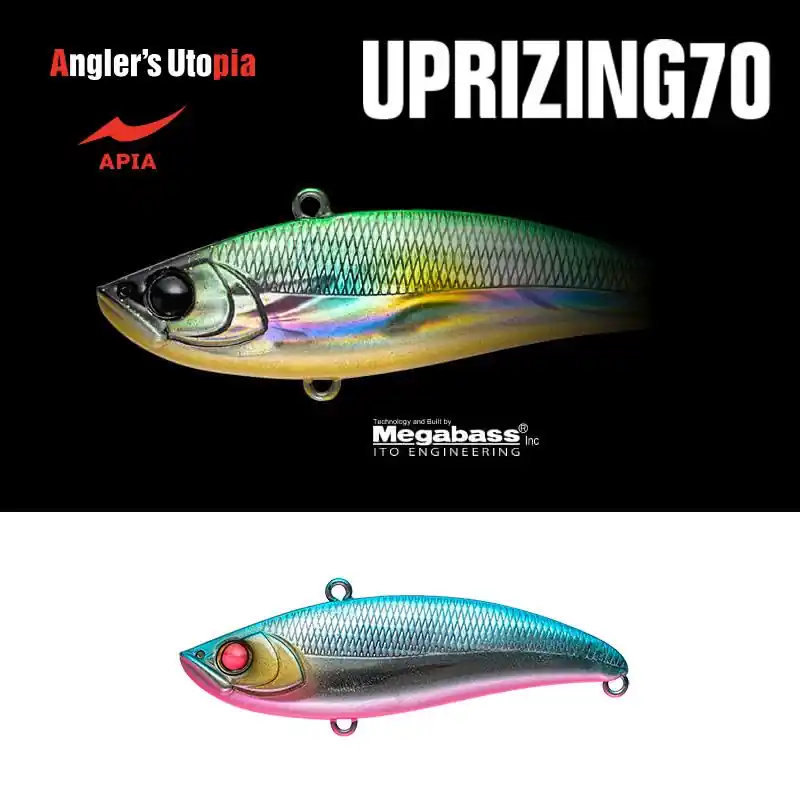 Apia Uprizing 70Hw 18g 70mm 10 Bp Metalic wobbler Speciale Aanbieding