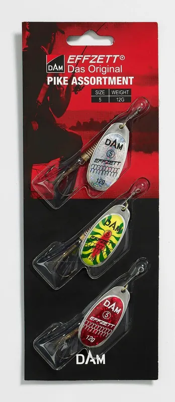 DAM EFFZETT ASSORTMENT 4 Darab SPINNER 2 4G S PERCH körforgó villantó szett Shop Nu
