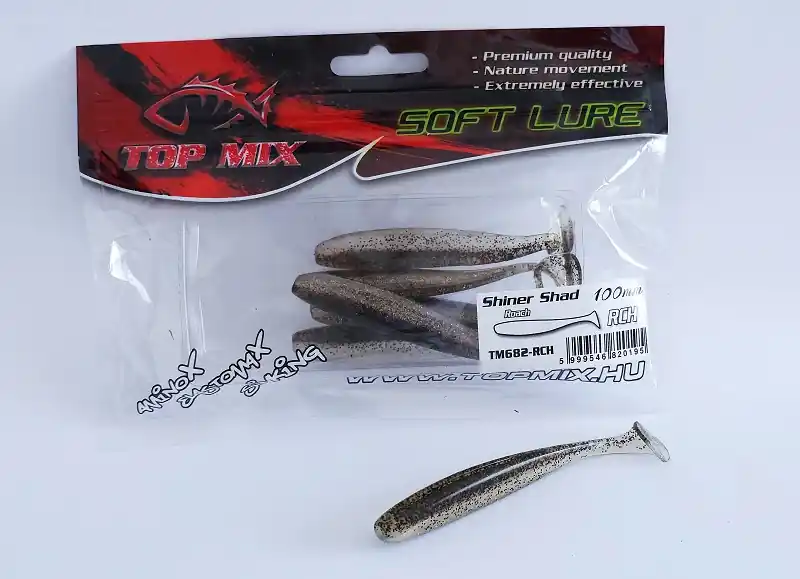 Top Mix Shiner Shad Roach 100 mm gumihal Betrouwbaar