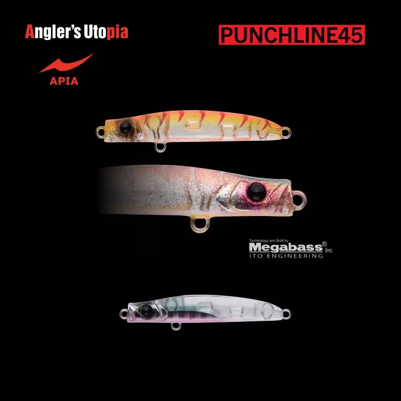 Lage Prijs Apia Punch Line 45 3g 45mm 06 Keimura Ghost wobbler