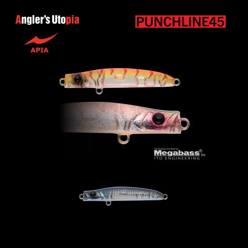 Weekendaanbieding Apia Punch Line 45 3g 45mm 04 Clear Bora wobbler