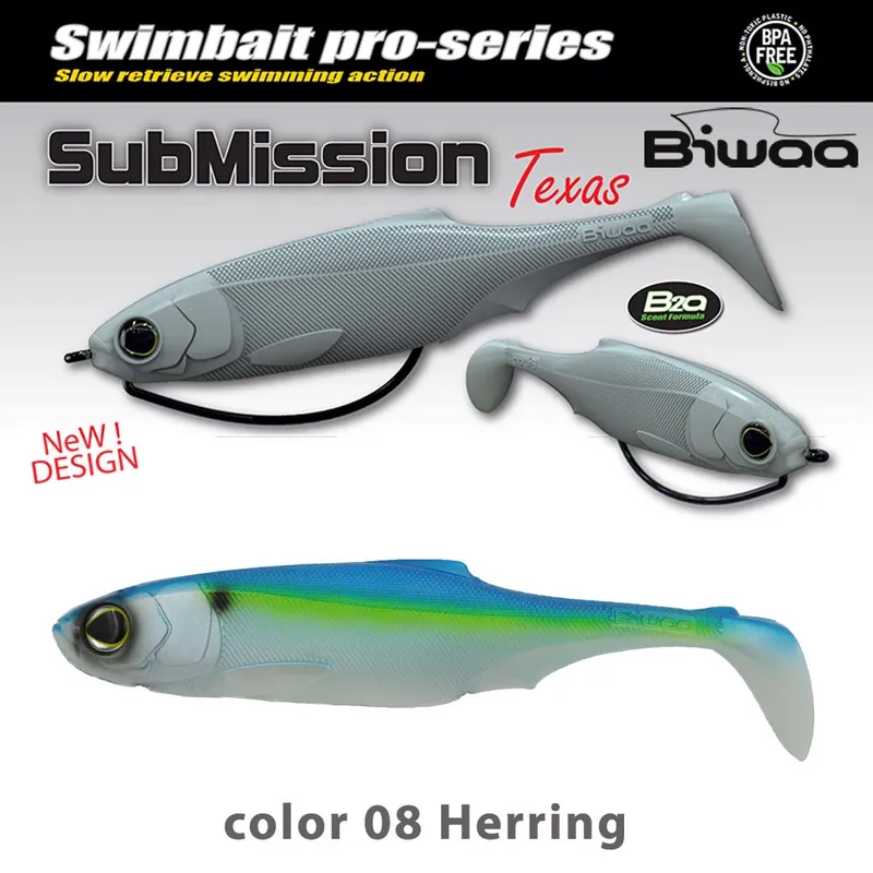 Biwaa Submission 4" 10cm 08 Herring gumihal Korting