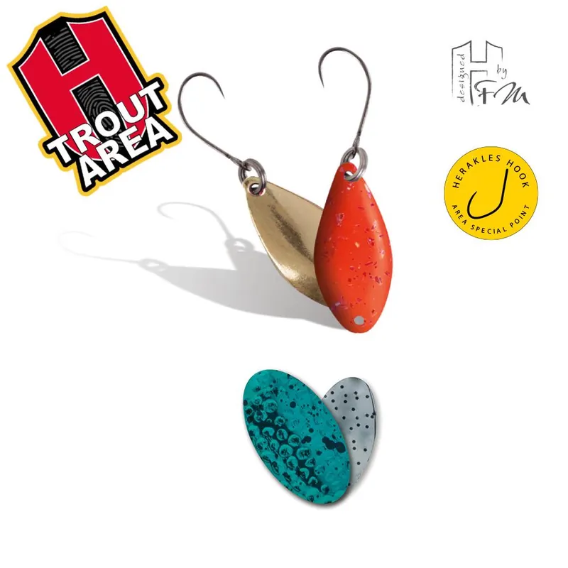 Herakles Area Spoon Spike 1.0g Color 145 támolygó kanál Uitverkoop
