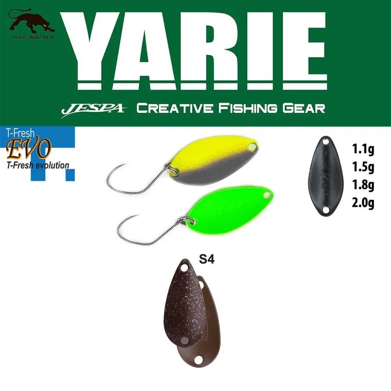 Yarie Jespa Yarie 710T T-Fresh Evo 1.1g S4marron Squash támolygó kanál Betaalbaar