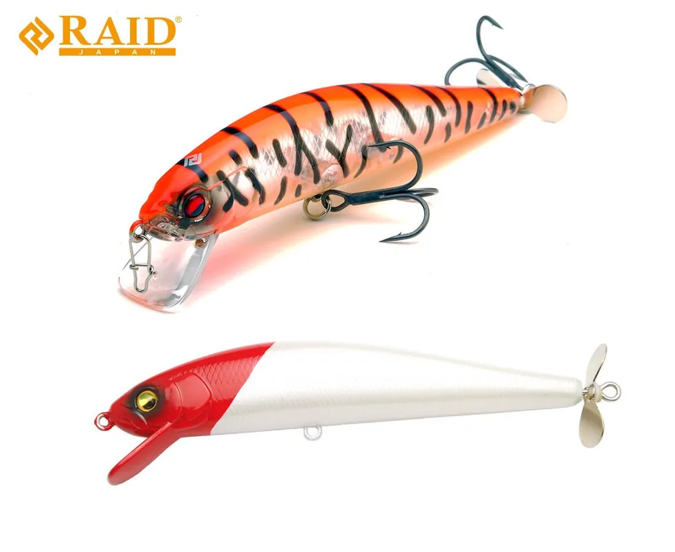 Nu Kopen Raid Japan Raid Answer 107mm 14g 009 Red Head wobbler