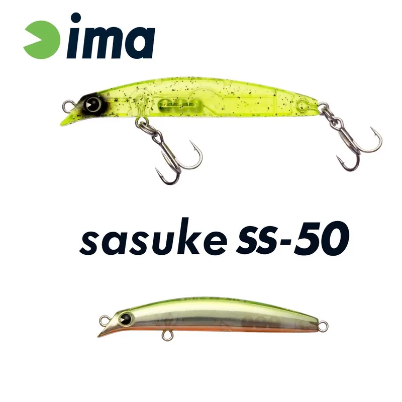 Ima Sasuke Ss-50 50mm 1.7g 007 See Thruogh Bait wobbler Bestel Nu