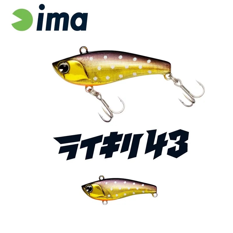 Ima Raikiri Vibration 43S 43mm 4g 010 Char wobbler Op = Op