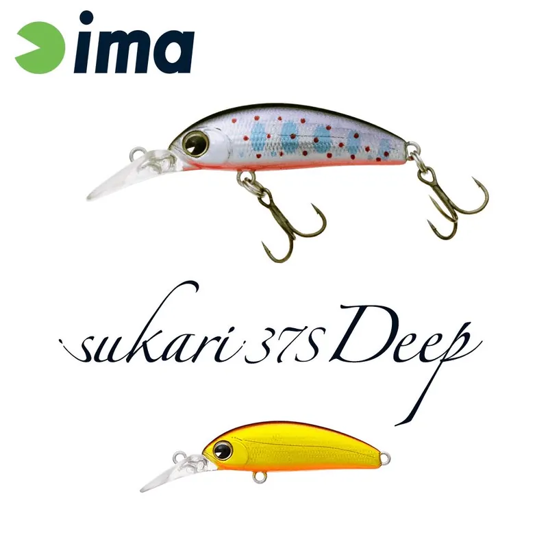 Ima Sukari 37S Deep 37mm 3g 001 Akagane wobbler Hete Deal