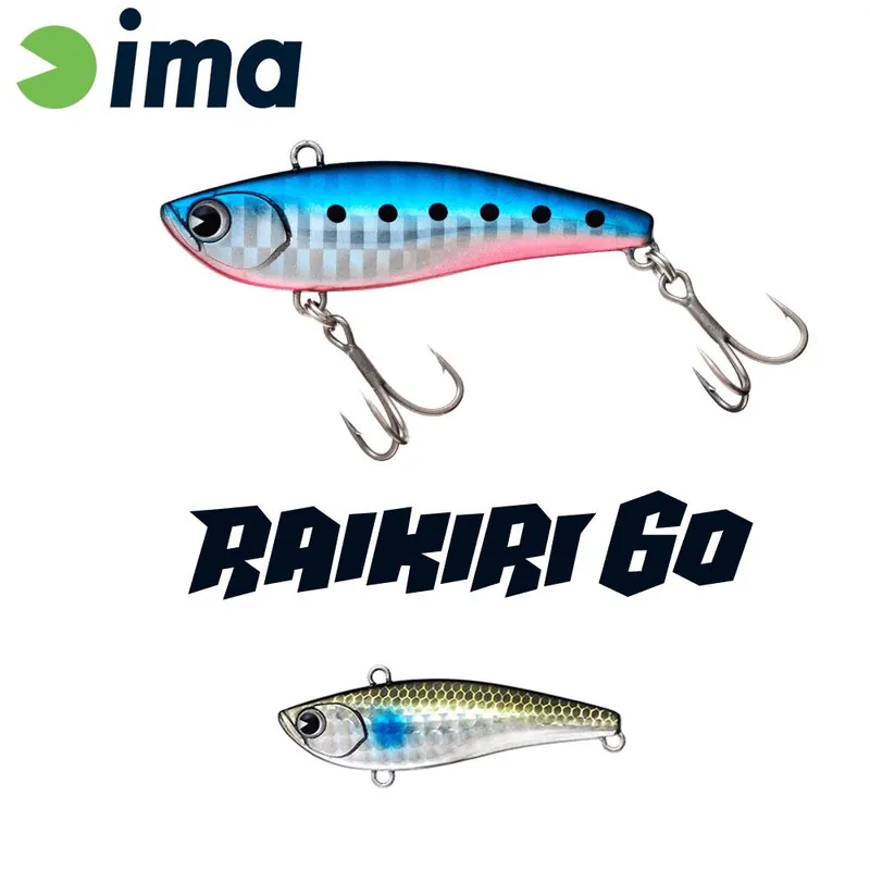 Ima Raikiri Vibration 60 60mm 11g 004mullet wobbler Gereduceerde Prijs