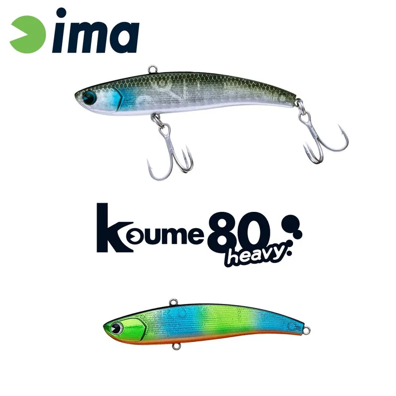 Koop Online Ima Koume Vibration 80 Heavy 80mm 20g 121 Kingfisher wobbler
