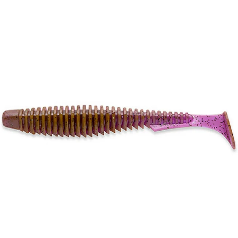 Meest Verkocht Fishup_U-Shad 3" 9Pcs.016 - Lox/Green & Black gumihal