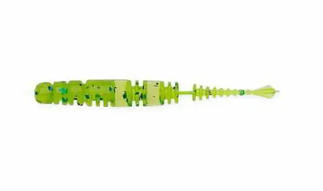 Populair Upstream Darts 1,7" 43mm Green Apple (10 db/csomag) gumiféreg