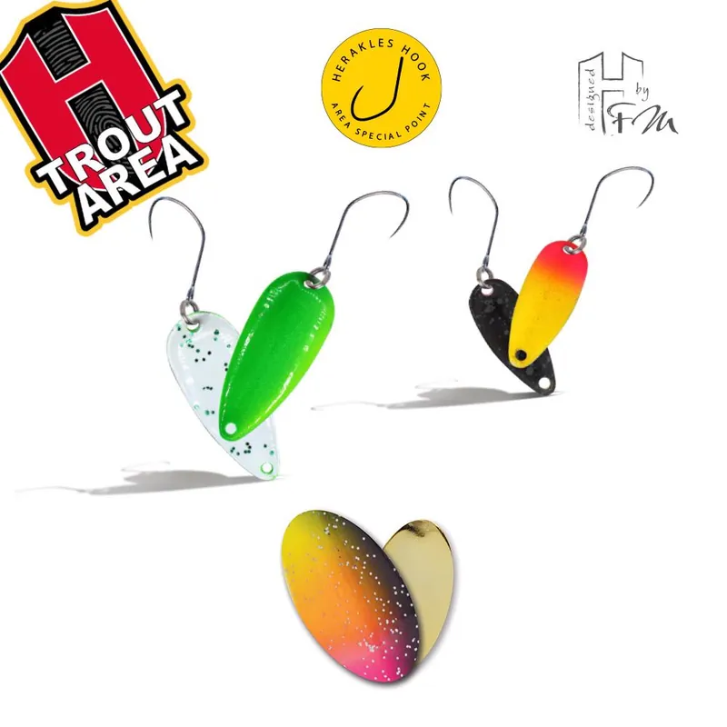 Laatste Versie Herakles Area Spoon Kepper J 2.0g Color 125 támolygó villantó
