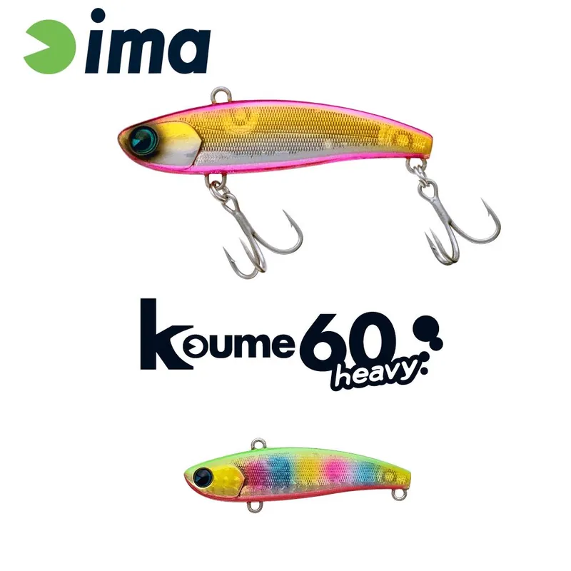 Dagaanbieding Ima Koume Vibration 60 Heavy 60mm 17g 117 Ball Color wobbler