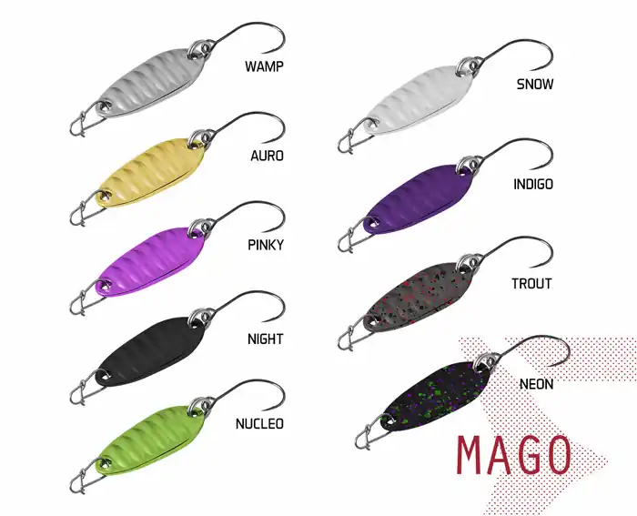 Aanbieding Támolygó villantó Delphin MAGO (2g SNOW Hook 8 Snap 00)
