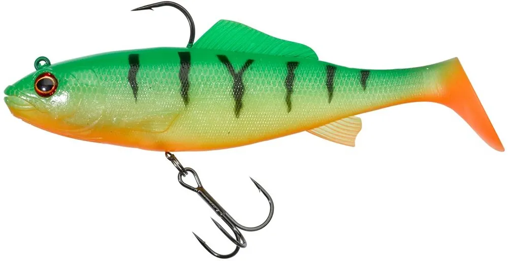 Illex Sucker Punch 14,5cm MR 41g Fire Tiger 1db gumihal Laatste Kans