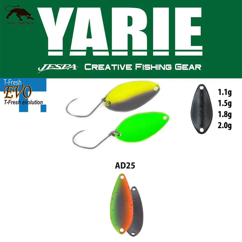 Yarie Jespa Yarie 710T T-Fresh Evo 2.0g Ad25 Vegetable Meest Verkocht