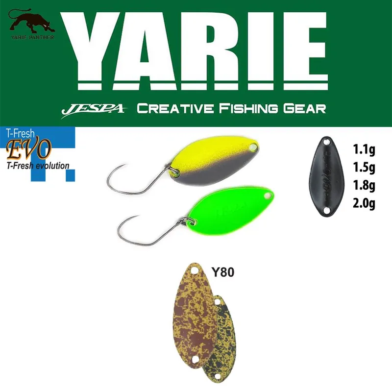 Yarie Jespa Yarie 710T T-Fresh Evo 1.5g Y80 Karasi Spice Bestel Nu