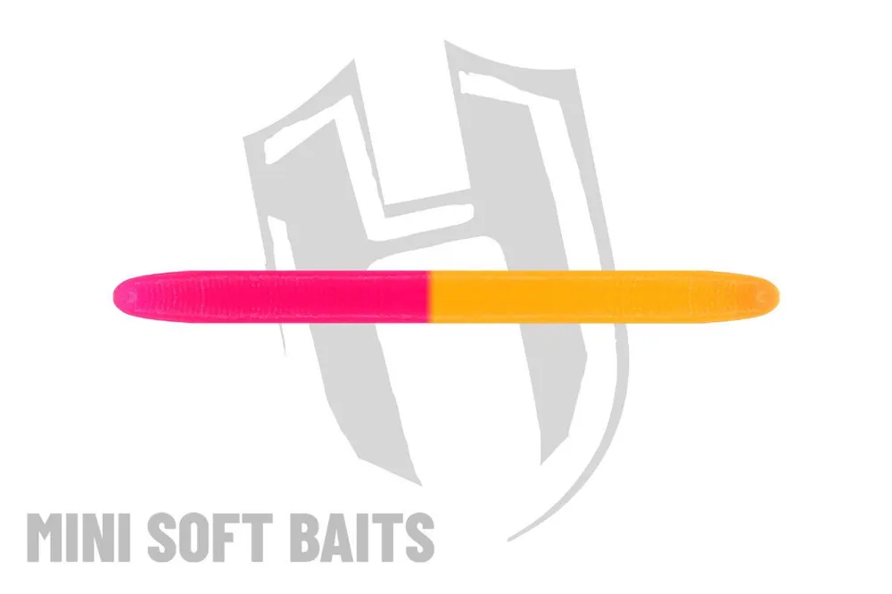 Herakles Rdb Worm 60mm Crab Orange Pink gumigiliszta Gecertificeerd