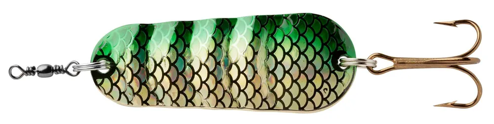 Abu Garcia Atom 7.5cm/25g Gold/Green Flash támolygó villantó Aanbieding