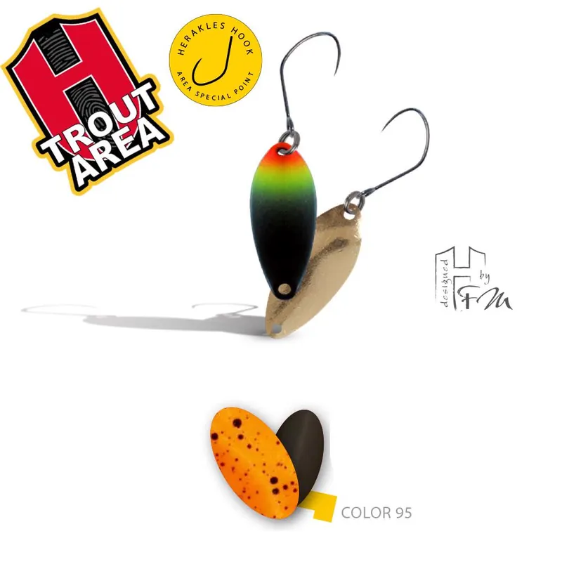 Herakles Area Spoon K1 1.8g Color 95 támolygó villantó Gecertificeerd