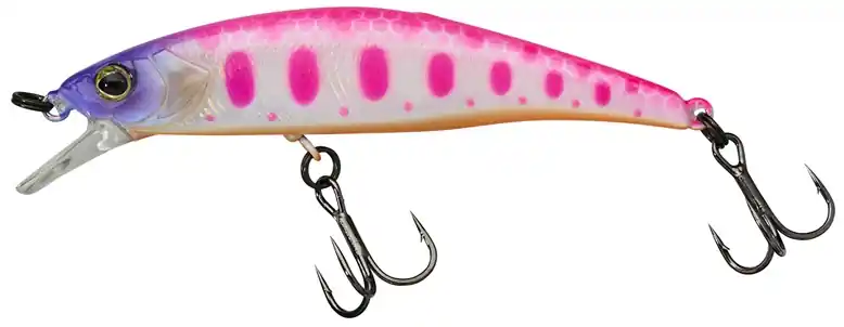 Meest Verkocht Illex Tricoroll Knocker 6,3cm SHW Pinkpearl Trout wobbler
