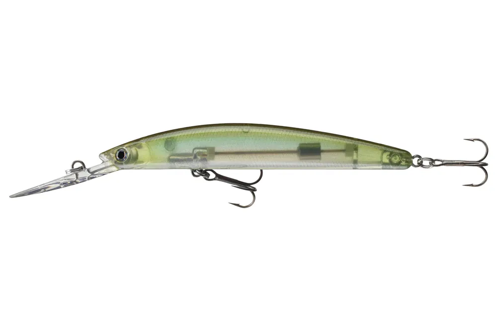 Populair Daiwa Tournament Double Clutch 75SP-G green flash ghost, 7.5cm, 5.0g wobbler