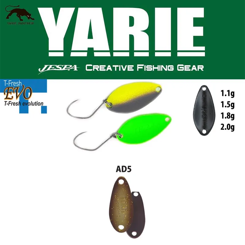 Actieprijs Yarie Jespa Yarie 710T T-Fresh Evo 1.1g Ad5 Algae