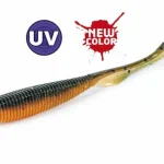 Betrouwbaar Molix RA Shad 3.8" / 452 - UV Orange Pumpkin gumihal