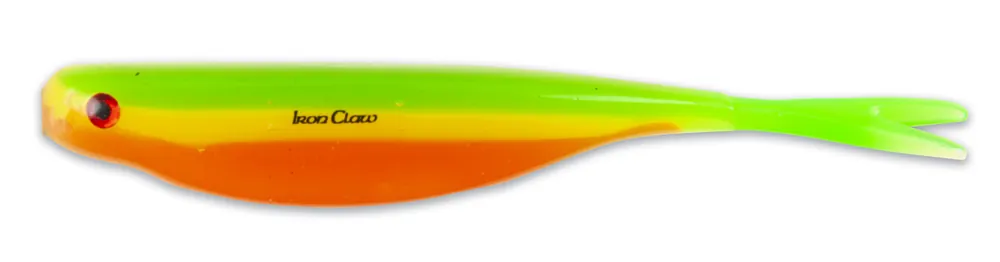 IRON CLAW Premium Split Tail NX 6,5cm FT / 5db gumihal Actieprijs