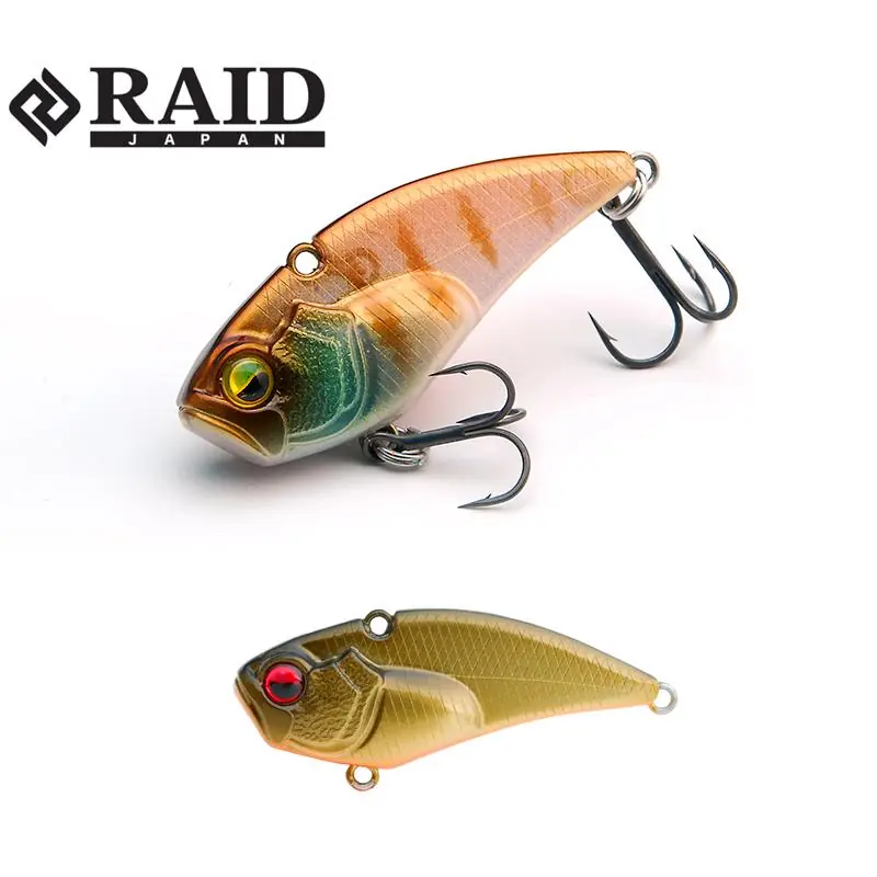 Raid Japan Raid Level Vib Boost 3.5g 38mm 004 Kinkuro wobbler Snelle Levering