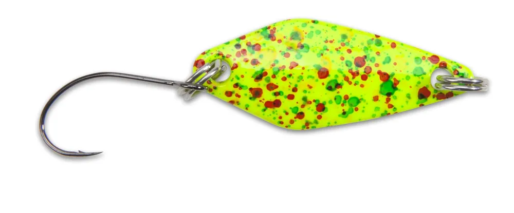 Hoge Kwaliteit Iron Trout Spotted Spoon CS 2g támolygó villantó
