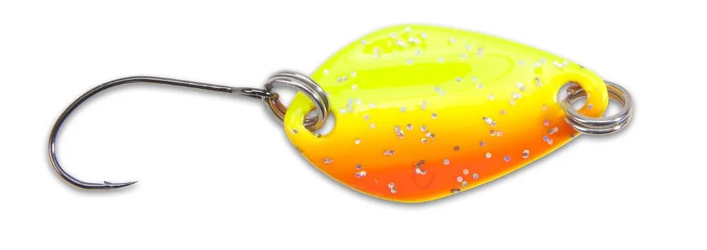 Rechtstreeks Van De Fabrikant Iron Trout Wide Spoon YO 2g támolygó villantó