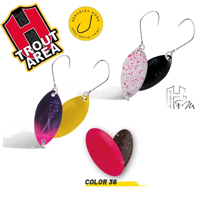 Uitverkoop Herakles Area Spoon Sbam 2.3g Color 36 Pink Pellet támolygó villantó