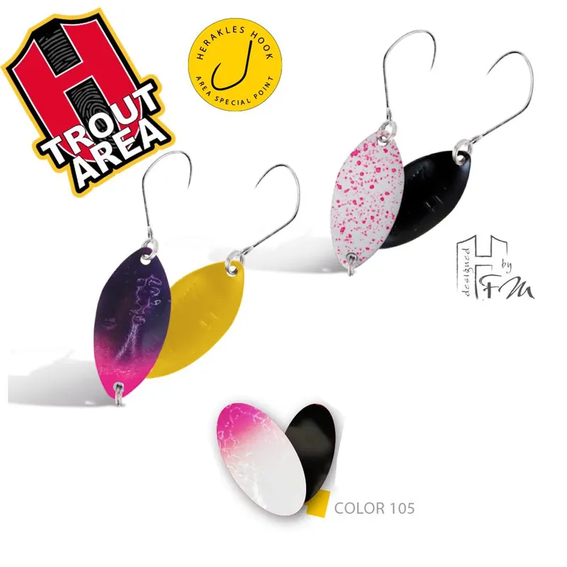 Herakles Area Spoon Sbam 2.3g Color 105 támolygó villantó Hoge Kwaliteit
