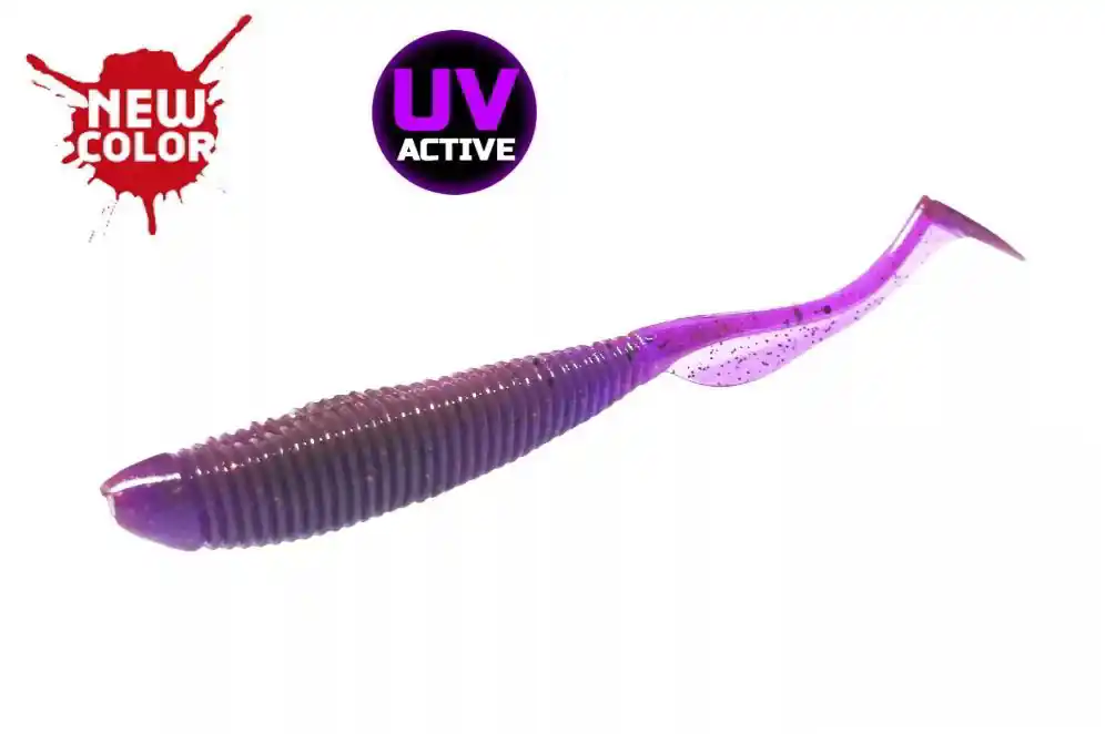 Meest Verkocht Molix RA Shad 3.0" 627 UV Tournament Mystic Purple gumihal